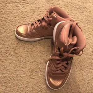 NIKE FORCE 8 ROSE GOLD WORN ONCE